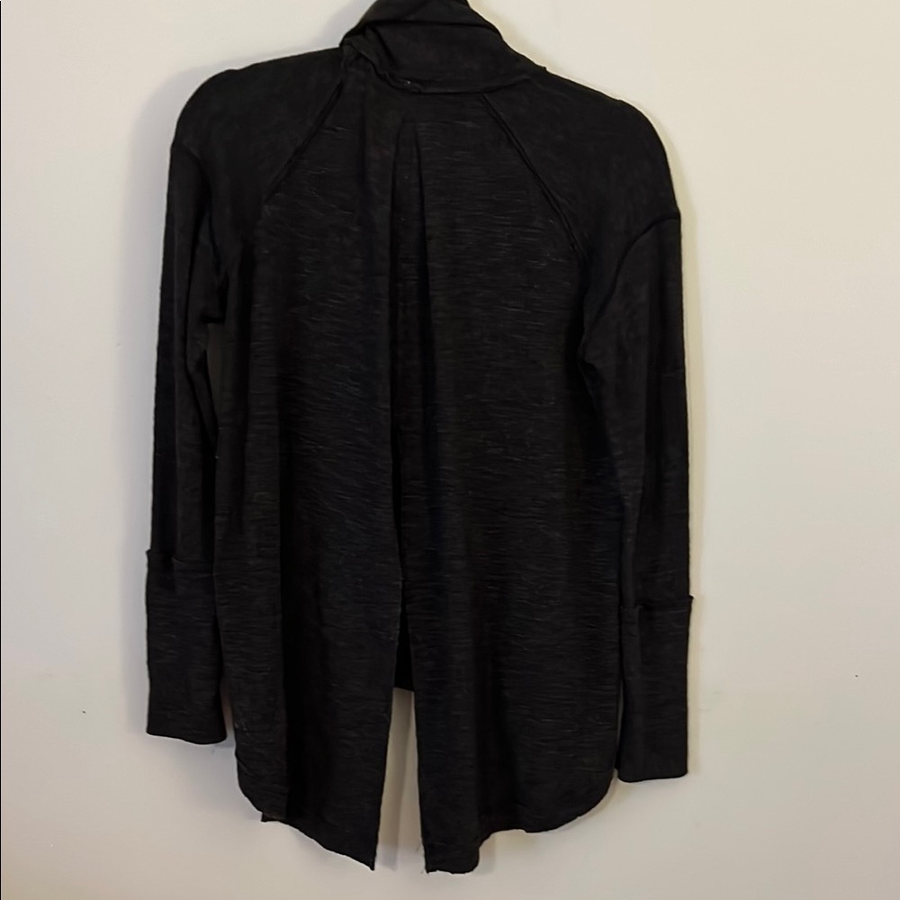 We The Free Gray and Black Long Sleeve Tee with Relaxed Fit - Picture 7 of 7
